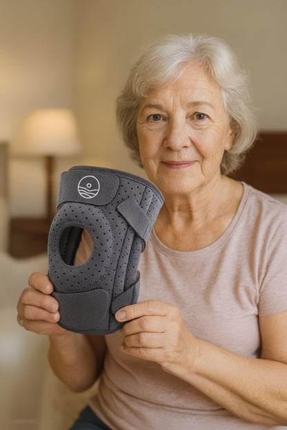 Recoverrlly Orthopädische Knieorthese mit Kompression