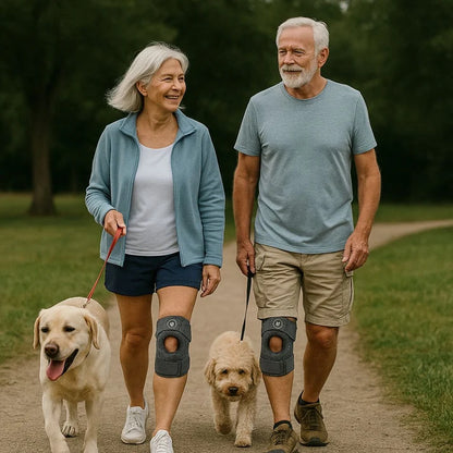Recoverrlly Orthopädische Knieorthese mit Kompression
